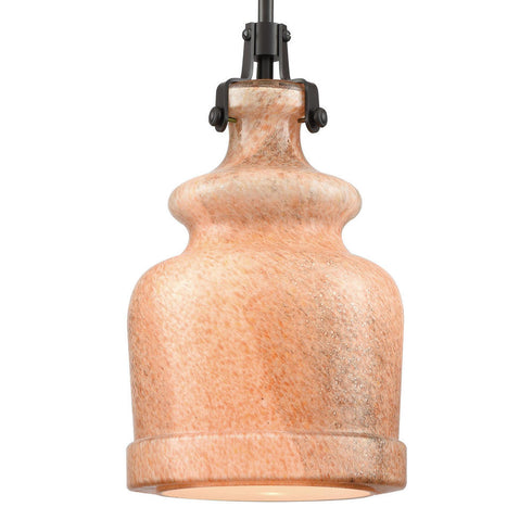 Elk Sheffield 1 Light MINI PENDANT in Oil Rubbed Bronze Finish Model: 60135/1