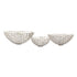 Elk Shore Weave Basket Set of 3 in Nickel Model: H0807-9794/S3