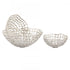 Elk Shore Weave Basket Set of 3 in Nickel Model: H0807-9794/S3