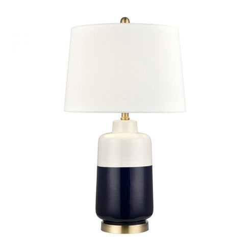 Elk Shotton 27 Inch High 1 Light Table Lamp in Navy Model: S0019-9490