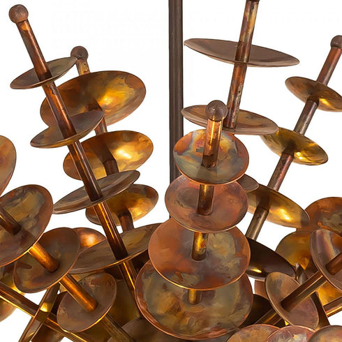 Elk Sigma 4 Light PENDANT in Autumn Brass Finish Model: H0808-7579