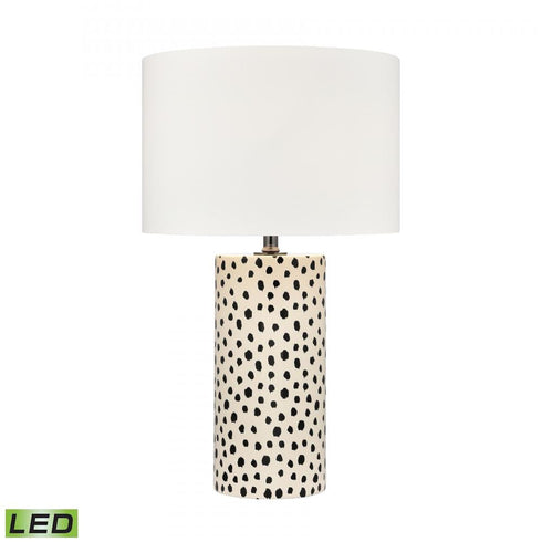Elk Signe 26 Inch High 1 Light Table Lamp in Cream Includes LED Bulb Model: H0019-9513-LED