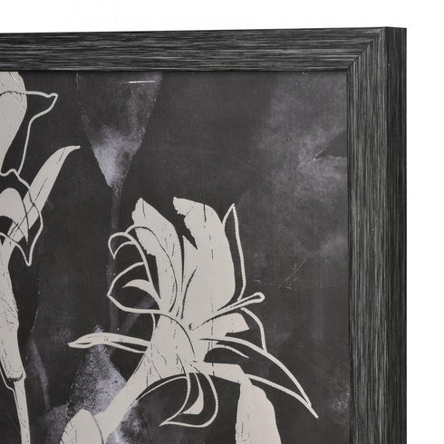 Elk Silhouette III Framed Wall Art in Black Finish Model: S0056-10631