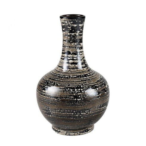 Elk Simone Vase Large in Black (2 pack) (2 pack) Model: S0017-9729