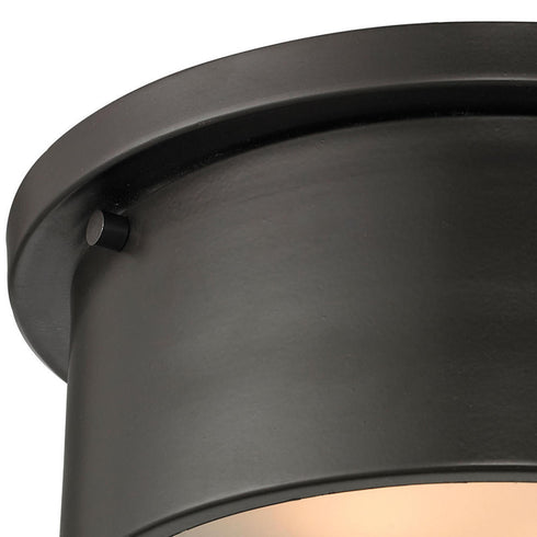 Elk Simpson FLUSH MOUNT in Oil Rubbed Bronze Finish Model: 11810/2