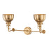 Elk Skillet SCONCE in Burnished Brass Finish Model: 47504/2