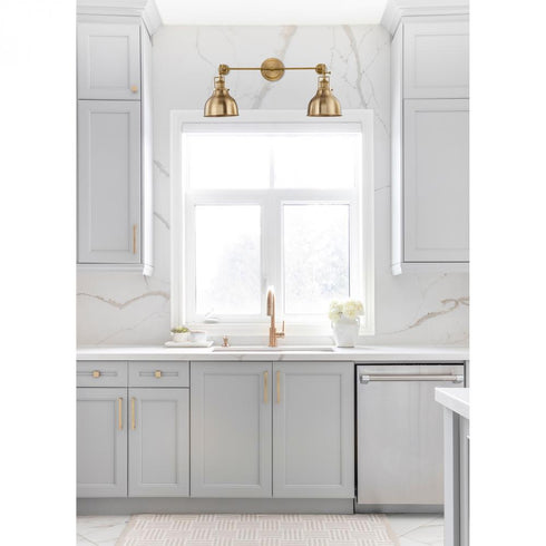 Elk Skillet SCONCE in Burnished Brass Finish Model: 47504/2