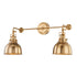 Elk Skillet SCONCE in Burnished Brass Finish Model: 47504/2