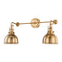 Elk Skillet SCONCE in Burnished Brass Finish Model: 47504/2