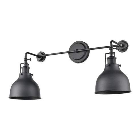 Elk Skillet SCONCE in Matte Black Finish Model: 47514/2