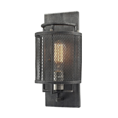 Elk Slatington SCONCE in Brushed Nickel Finish Model: 31235/1
