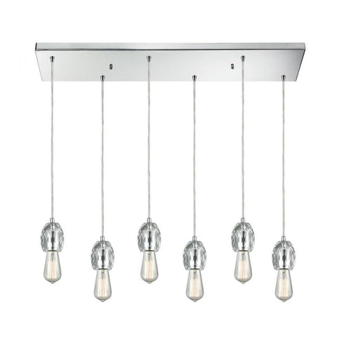 Elk Socketholder MINI PENDANT in Polished Chrome Finish Model: 33220/6RC