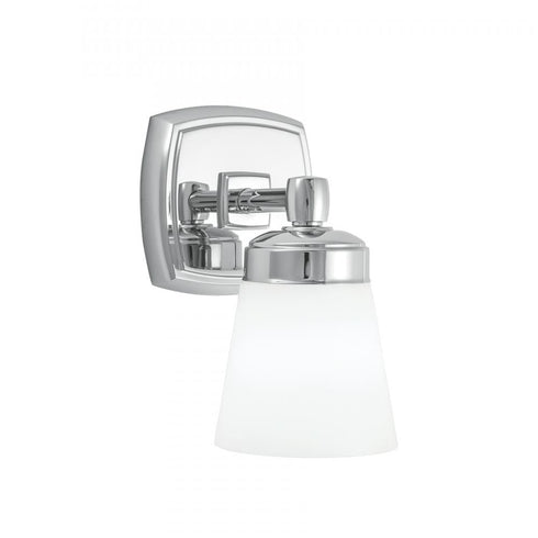 Elk Soft Square 8.5 Inch High 1 Light Sconce in Chrome Model: 8931-CH-SO