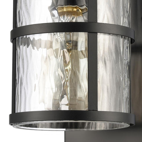 Elk Solace 11 Inch High 1 Light Sconce in Matte Black Model: 82070/1