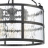 Elk Solace 16 Inch Wide 3 Light Semi Flush Mount in Matte Black Model: 82075/3