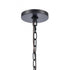 Elk Solace 24 Inch Wide 6 Light Pendant in Matte Black Model: 82078/6