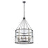 Elk Solace 30 Inch Wide 10 Light Pendant in Matte Black Model: 82079/10