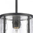 Elk Solace 7 Inch Wide 1 Light Mini Pendant in Matte Black Model: 82074/1