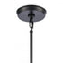 Elk Solace 7 Inch Wide 1 Light Mini Pendant in Matte Black Model: 82074/1