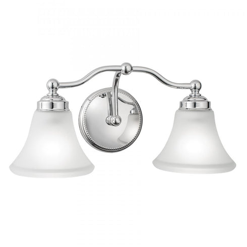 Elk Soleil 17.5 Inch Wide 2 Light Vanity Light in Brushed Nickel Model: 9662-BN-FL