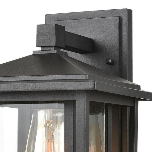 Elk Solitude SCONCE in Matte Black Finish Model: 87130/1