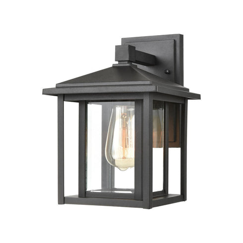 Elk Solitude SCONCE in Matte Black Finish Model: 87130/1