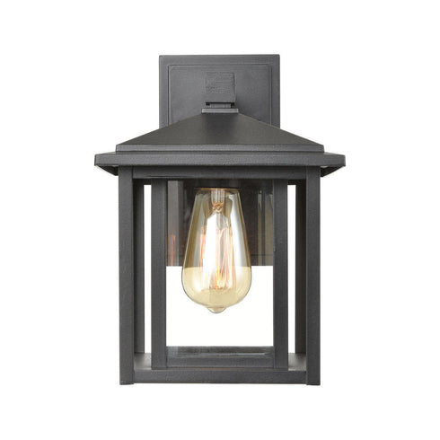 Elk Solitude SCONCE in Matte Black Finish Model: 87130/1