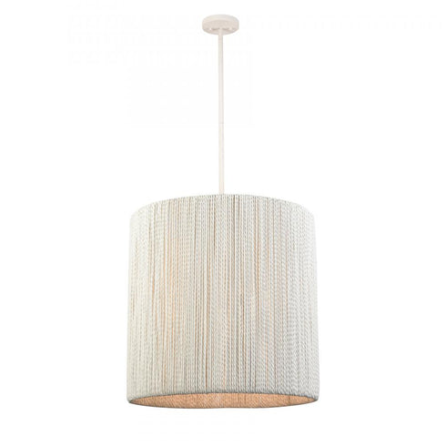 Elk Sophie 23'' Wide 3 Light Pendant White Model: 52264/3