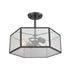 Elk Spencer 2 Light SEMI FLUSH MOUNT in Oil Rubbed Bronze Finish Model: 10351/2