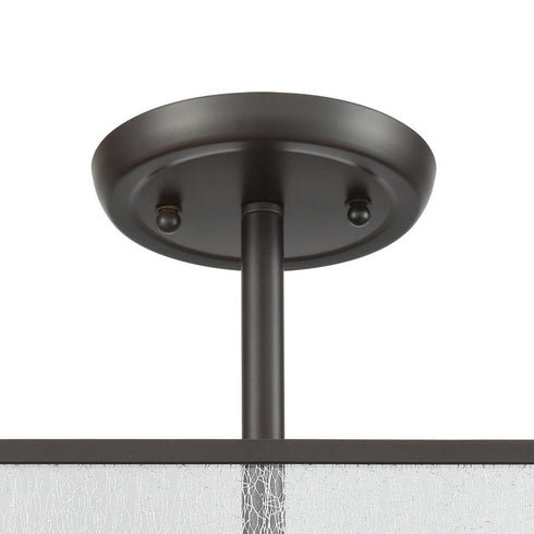 Elk Spencer 2 Light SEMI FLUSH MOUNT in Oil Rubbed Bronze Finish Model: 10351/2
