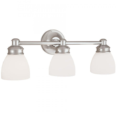Elk Spencer 21.5 Inch Wide 3 Light Sconce in Chrome Model: 8793-CH-OP