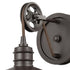 Elk Spindle Wheel VANITY LIGHT in Oil Rubbed Bronze Finish Model: 69084/1