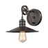 Elk Spindle Wheel VANITY LIGHT in Oil Rubbed Bronze Finish Model: 69084/1