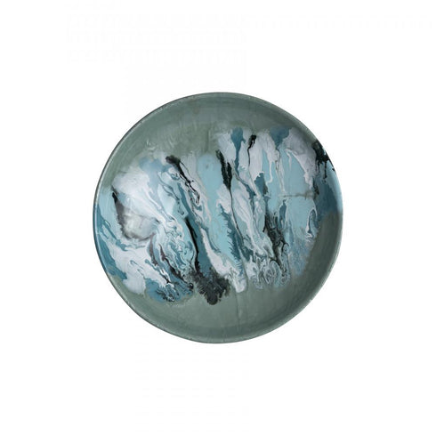 Elk Spindrift Dimensional Wall Art Set of 3 in Seafoam Green Enamel Model: S0806-11356/S3