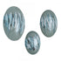 Elk Spindrift Dimensional Wall Art Set of 3 in Seafoam Green Enamel Model: S0806-11356/S3