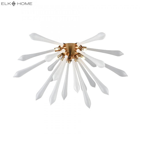 Elk Spiritus FLUSH MOUNT in Brass Finish Model: D4146F