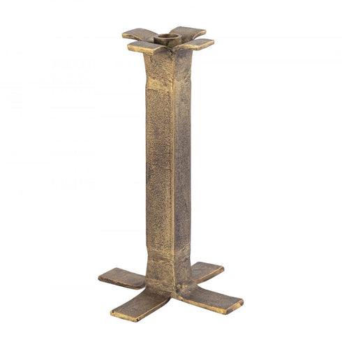 Elk Splay Candleholder Medium in Aged Brass Model: H0897-10926