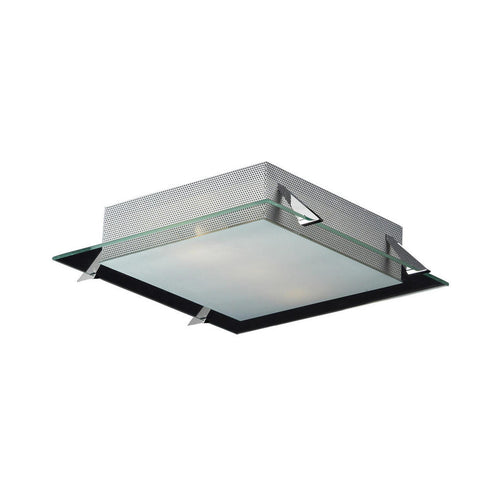 Elk SQUARE FLUSH MOUNT in Brown Finish Model: 20641