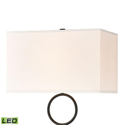 Elk Staffa 62 Inch High 1 Light Floor Lamp in Matte Black Includes LED Bulb Model: H019-7224-LED
