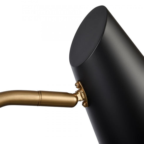 Elk Stanley 22.75 Inch High 2 Light Swingarm Sconce Matte Black Model: 52361/2