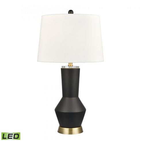 Elk Stanwell 27 Inch High 1 Light Table Lamp in Matte Black Includes LED Bulb Model: H0019-9494-LED