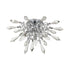 Elk Starbound 3 Light FLUSH MOUNT in Clear Chrome Chrome Finish Model: D4379