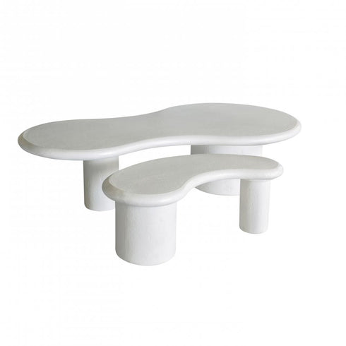 Elk Stella Coffee Table in Plaster White Model: H0115-11472