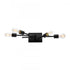 Elk Stick 21.25 Inch Wide 4 Light Vanity Light in Matte Black Model: 9751-MB-NG