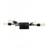 Elk Stick 21.25 Inch Wide 4 Light Vanity Light in Matte Black Model: 9751-MB-NG