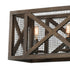 Elk Stockyard ISLAND LIGHT in Weathered Zinc Aged Wood Aged Wood Finish Model: D4445