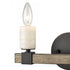 Elk Stone Manor VANITY LIGHT in Matte Black Finish Model: 15467/2