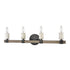 Elk Stone Manor VANITY LIGHT in Matte Black Finish Model: 15469/4