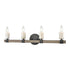 Elk Stone Manor VANITY LIGHT in Matte Black Finish Model: 15469/4