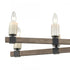 Elk StoneManor ISLAND LIGHT in Black Finish Model: 15463/8